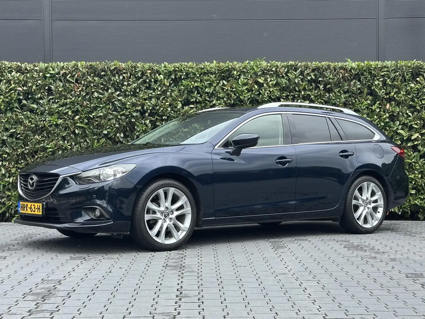 Mazda 6 Sportbreak 2.5 GT-M 192PK AUTOMAAT, NAVI, ECC-AIRC Blauw - 1