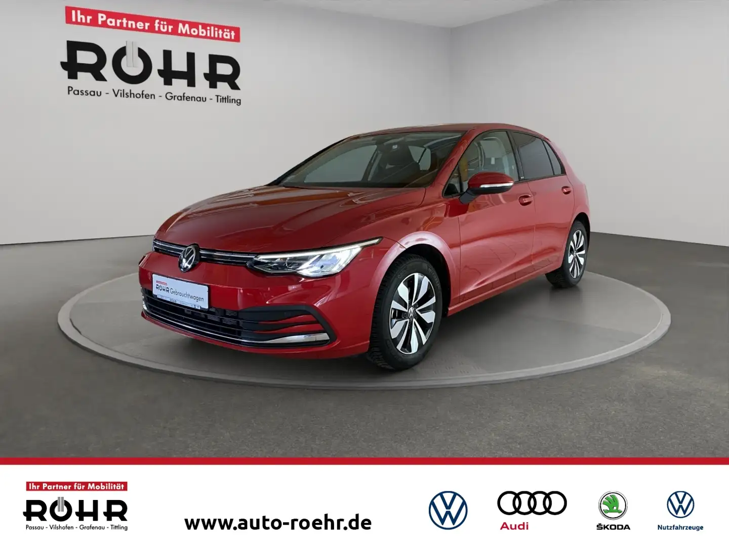 Volkswagen Golf VIII Move (Garantie 05/2029.Kamera.Navi.ACC.LED) 1 Rojo - 1