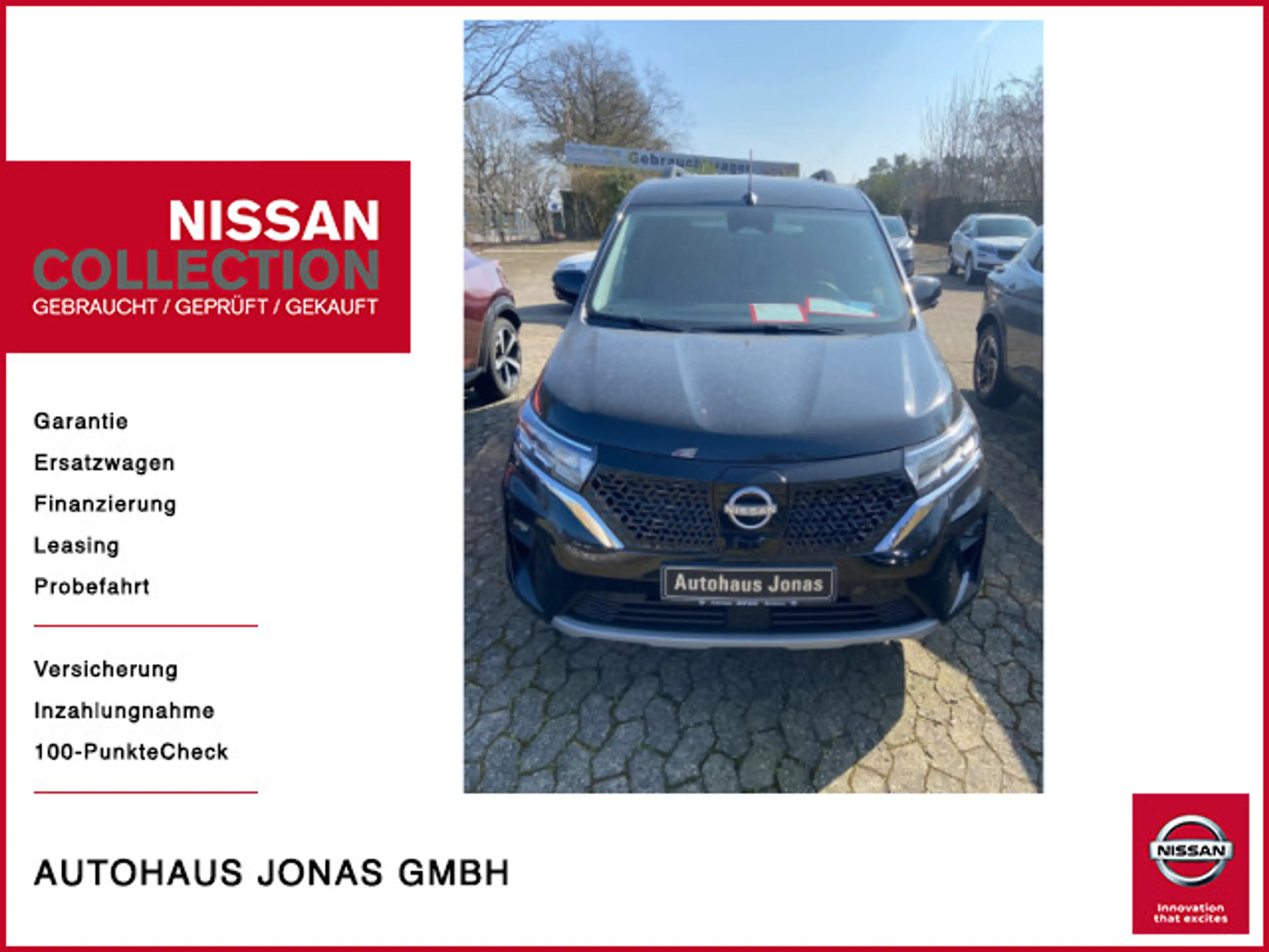 Nissan Townstar Kombi L1 EV Tekna-Option 100% elektrisc