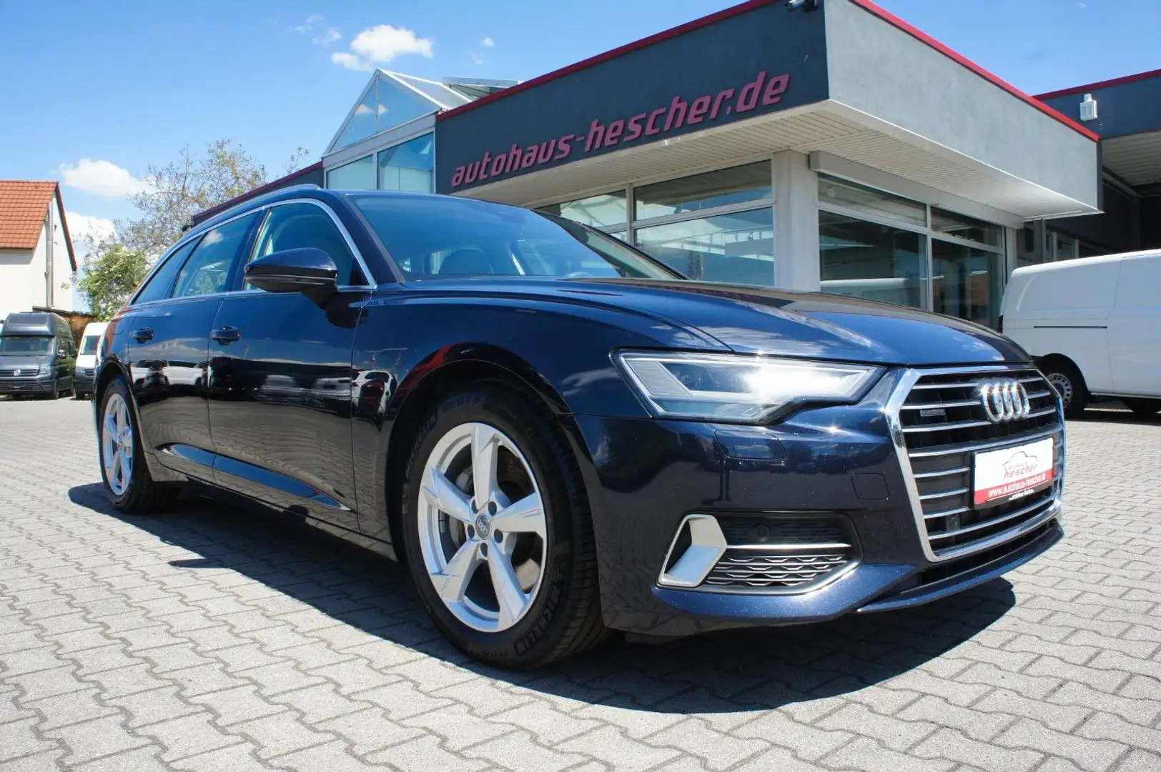 Audi A6 Avant sport 50 TDI quattro *LED*KAMERA*1.HAND Bleu - 2