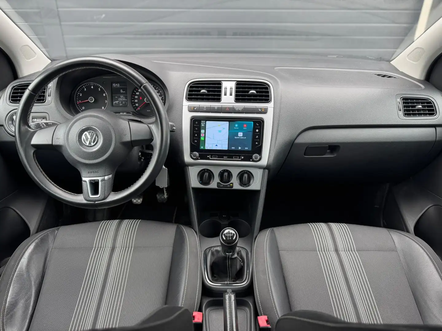 Volkswagen Polo 1.2 Easyline MATCH|CRUISE|AIRCO|STOEL.VER|PDC|CARP Noir - 2