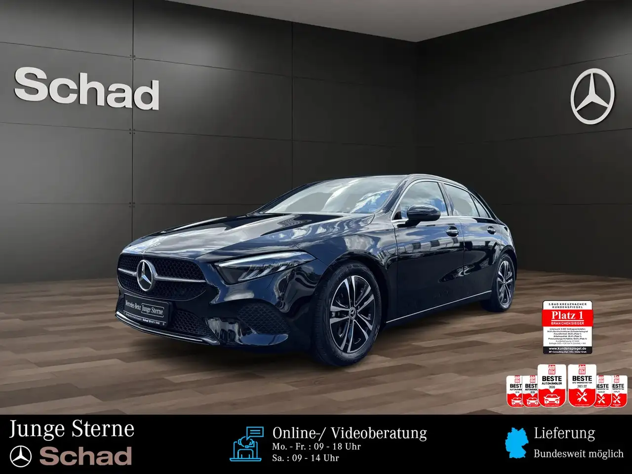 Mercedes-Benz A-Class A 180 PROGRESSIVE +AHK+LED+DISTRONIC+KAMERA+SHZ+