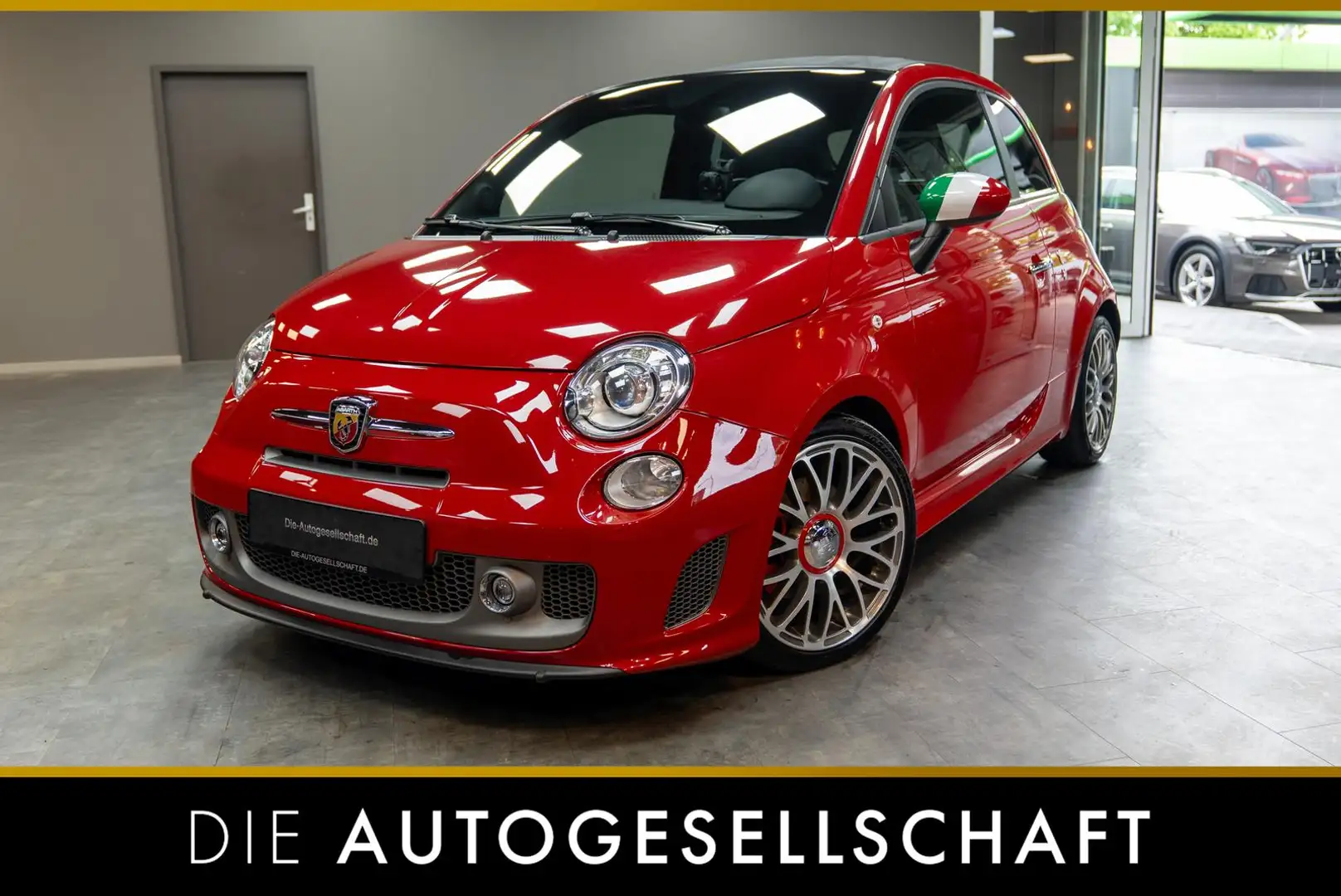 Abarth 595C 595 C Turismo 1.4*Bi-Xenon*NAVI*LEDER*PDC*1.HD* Rot - 1