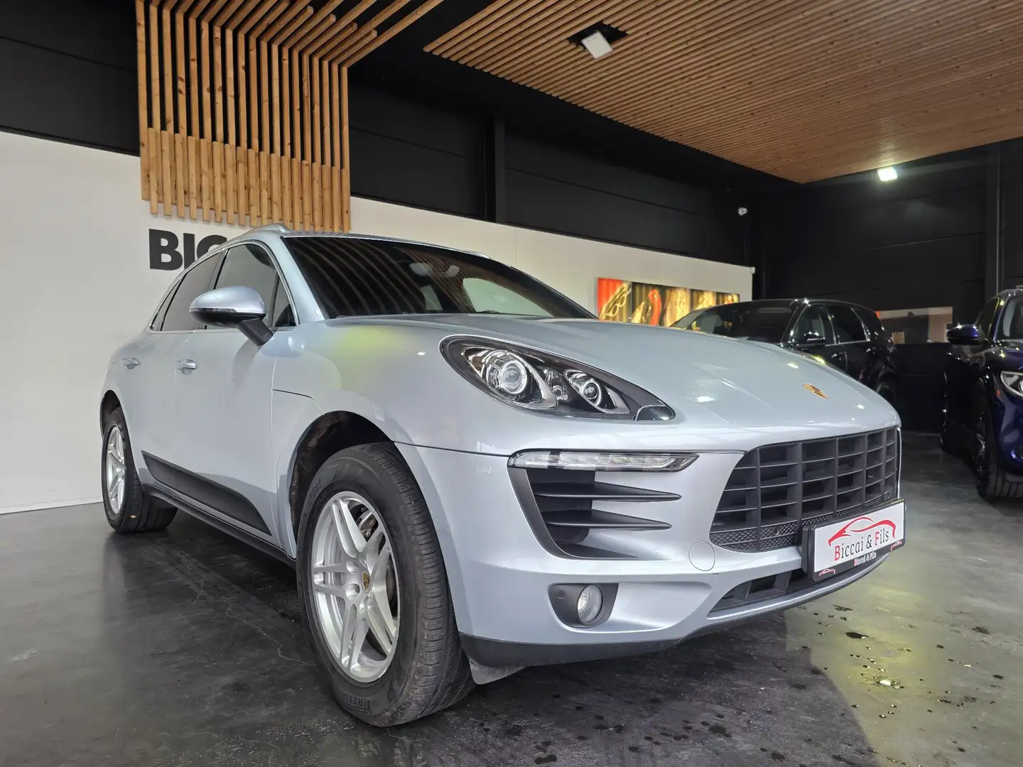 Porsche Macan Macan S 3.0 V6 Bi-Turbo PDK Gris - 2