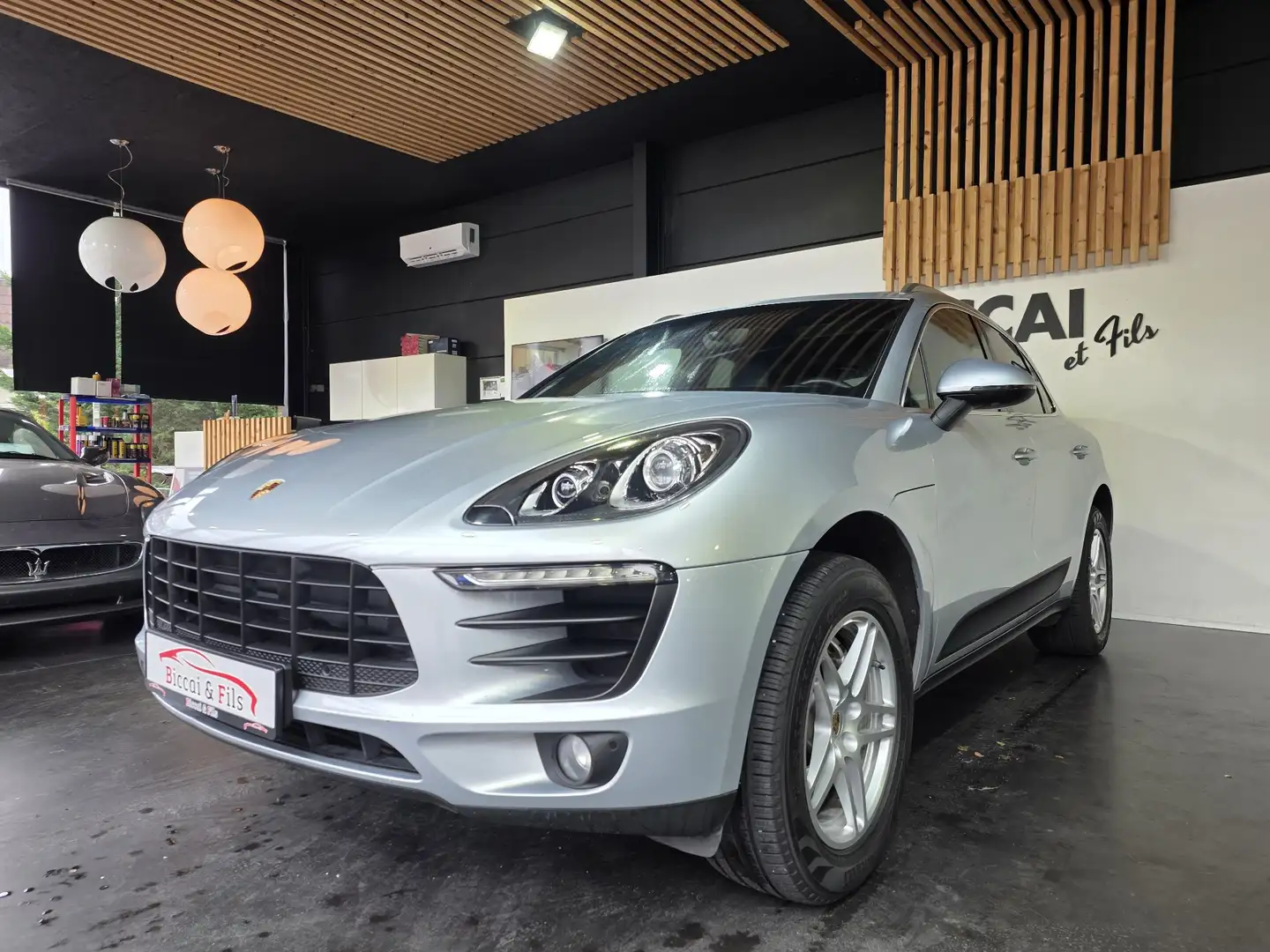Porsche Macan Macan S 3.0 V6 Bi-Turbo PDK Gris - 1