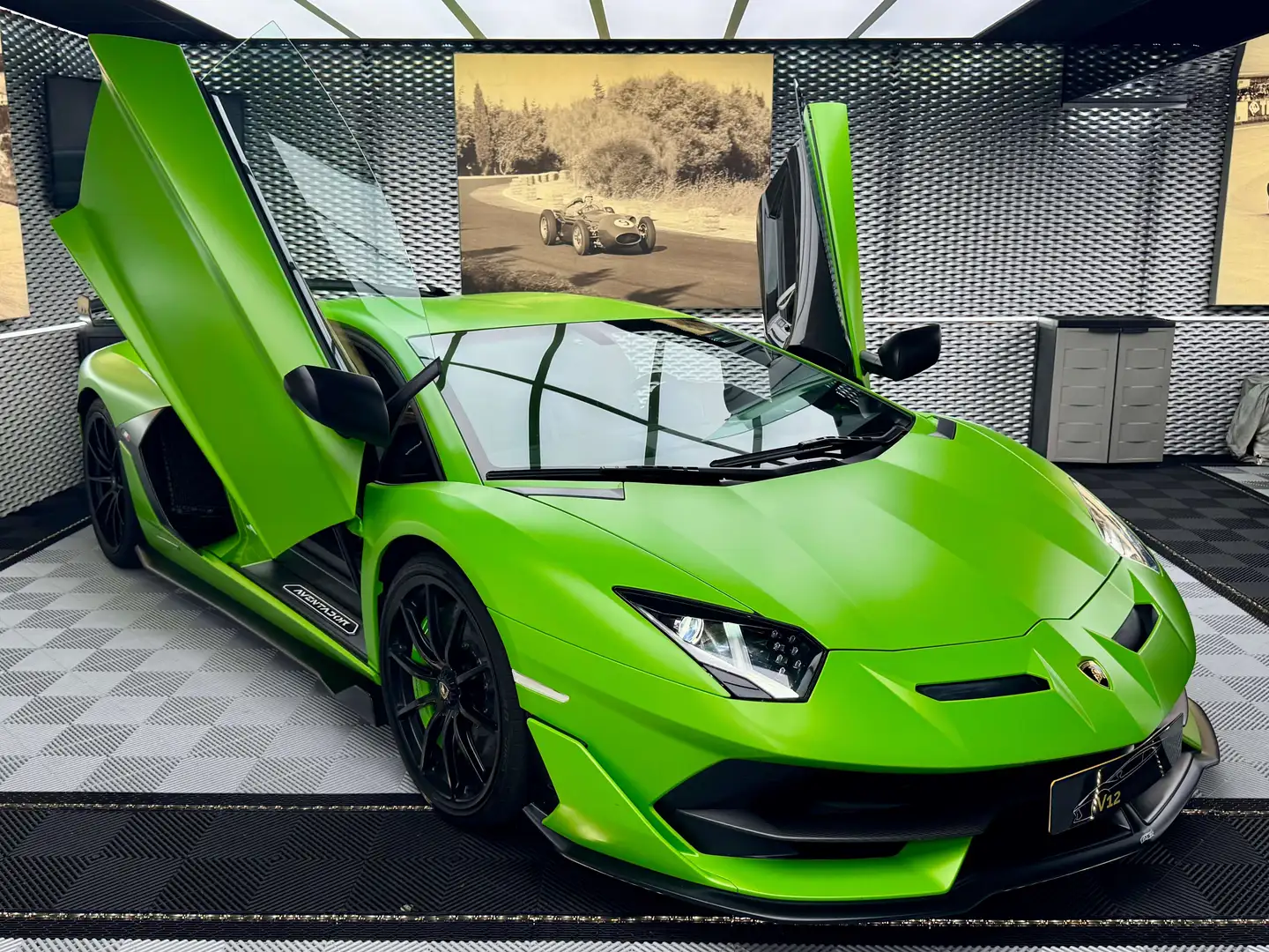 Lamborghini Aventador SVJ LP-770  Full PPF Zelená - 2