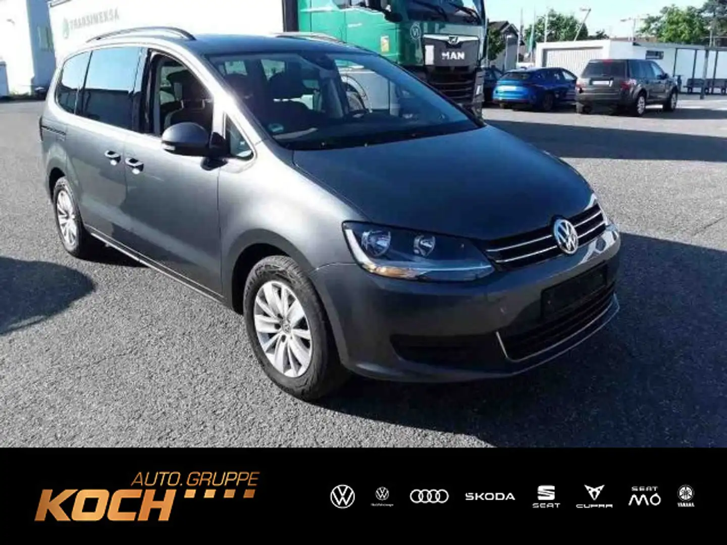 Volkswagen Sharan 1.4TSI Comfortline 7-Sitzer Navi AHK Kame Gri - 1