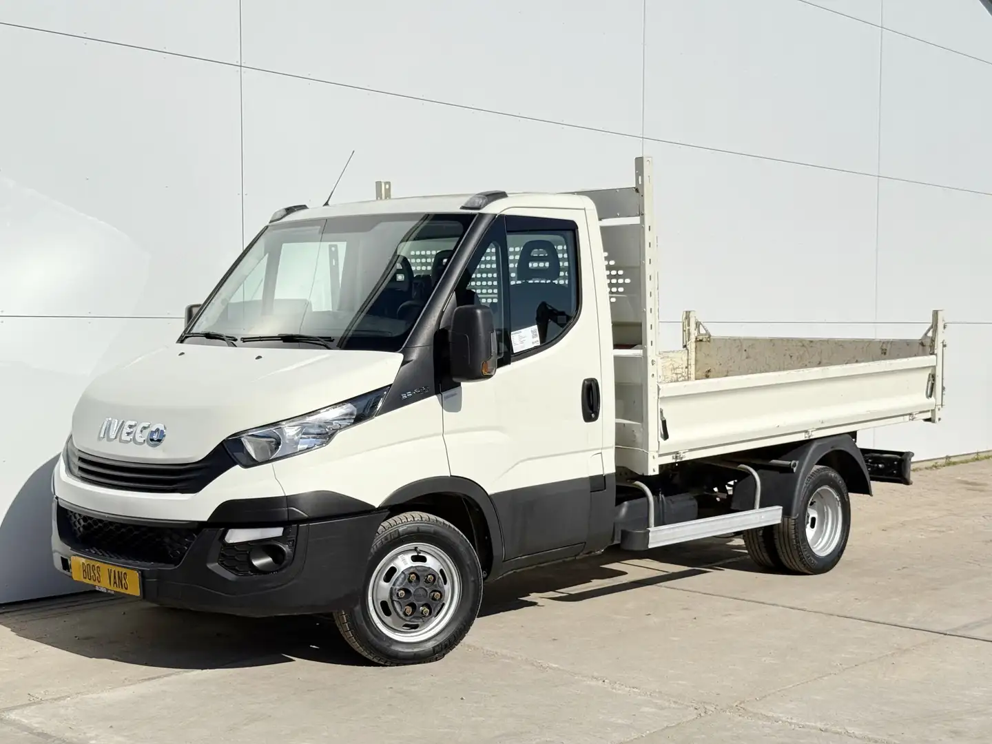 Iveco Daily 35C12 2.3 Kipper Dubbellucht Trekhaak Airco Cruise White - 2