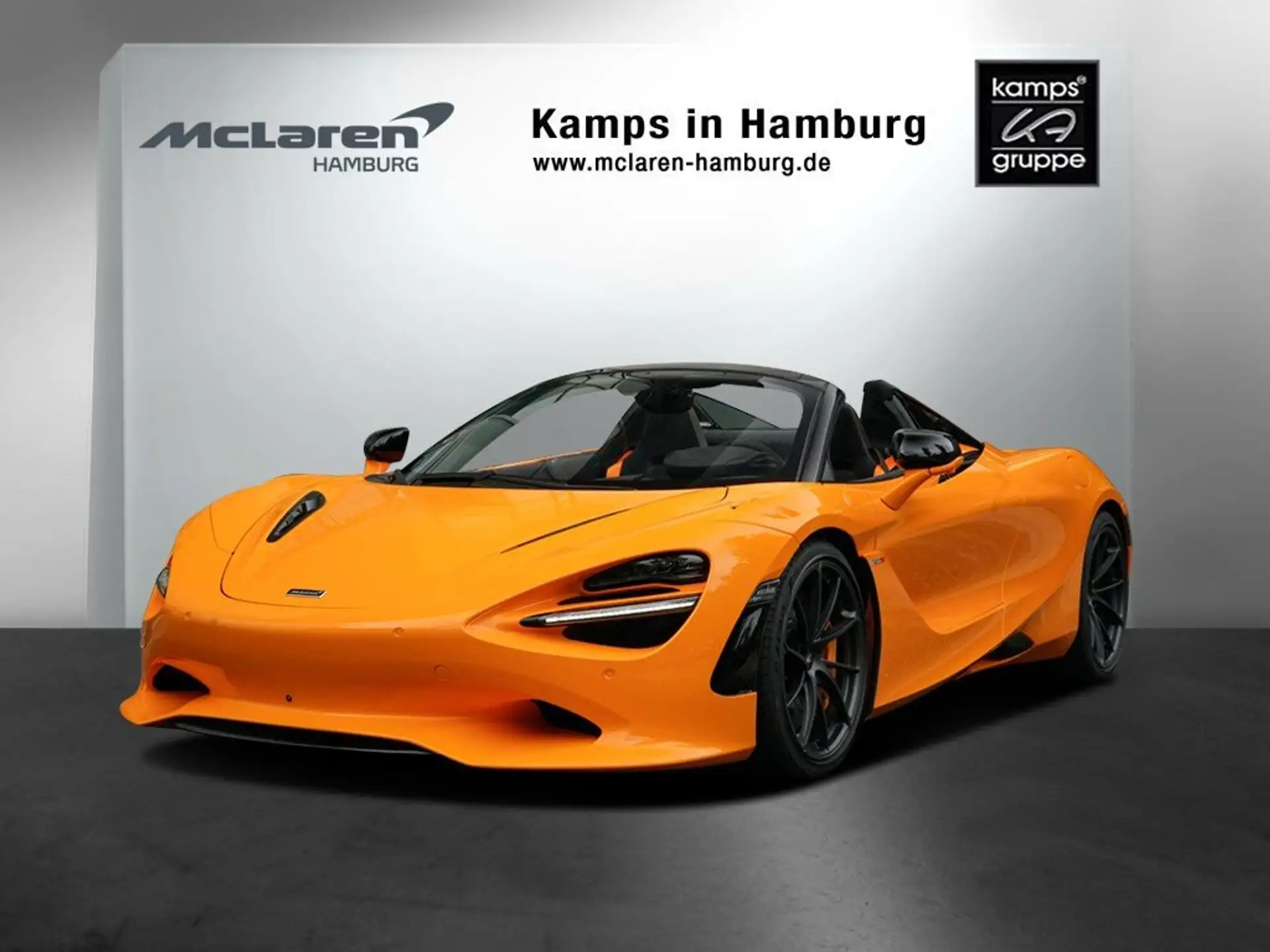 맥라렌 750S 750 2025 주황 사진 1