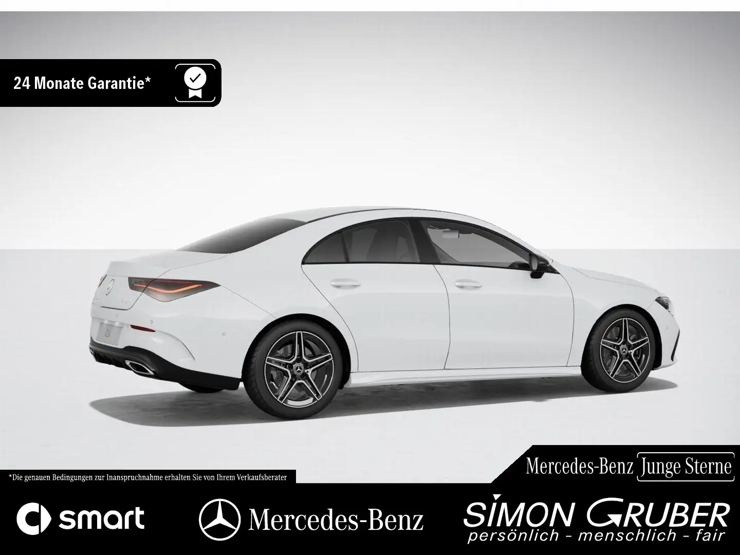 Mercedes-Benz CLA 250 4M AMG Night Distronic 360 MBeam Ambi Weiß - 2