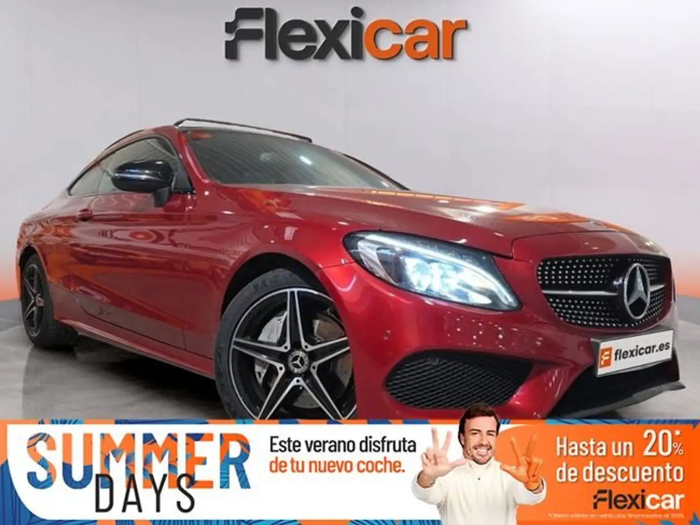 Mercedes-Benz C 300 Cabrio Burdeos - 1