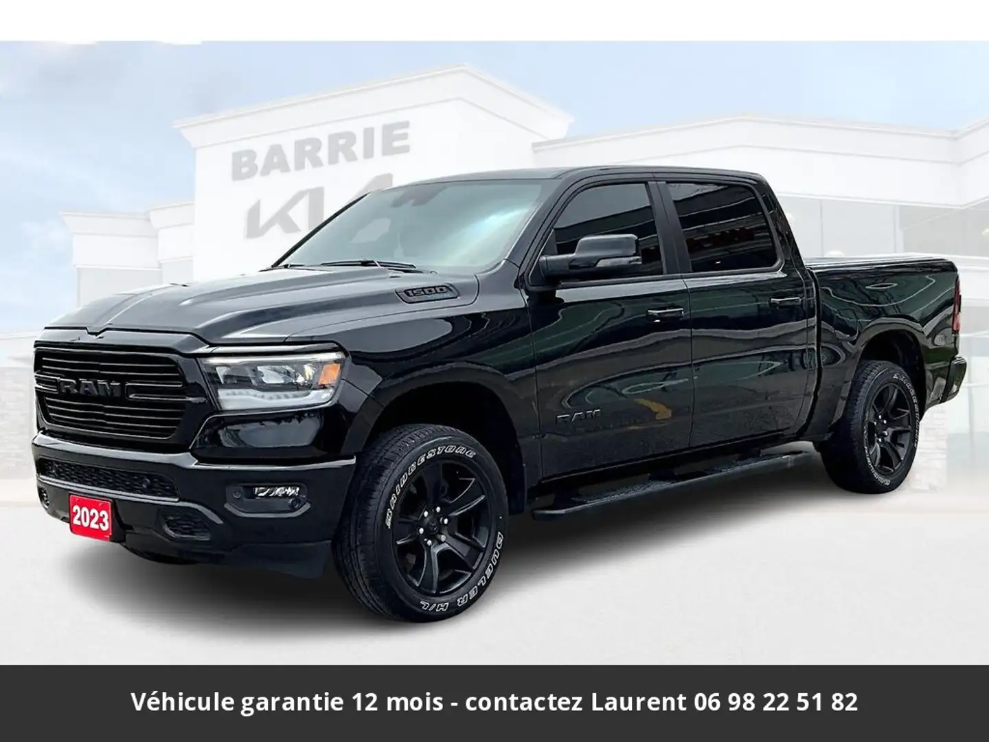 Dodge RAM Sport Night 12P 5.7L 4x4 Tout compris hors homolog Noir - 1