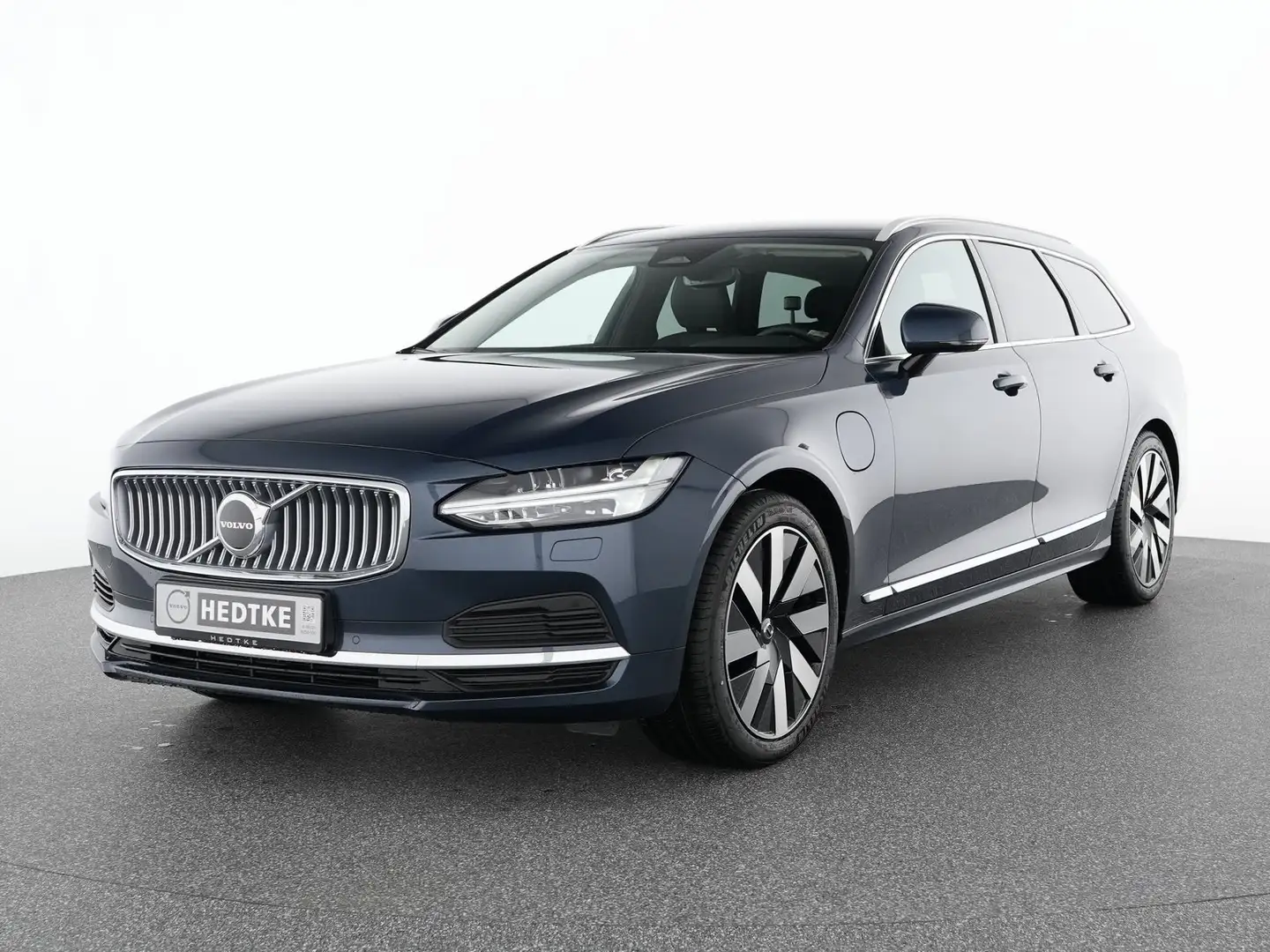 Volvo V90 T6 AWD Plug-in Hybrid Core 19"+VOLL-LED+H&K Niebieski - 1