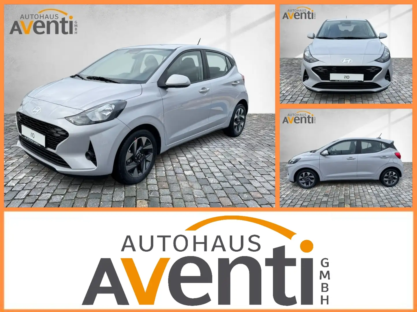 Hyundai i10 Trend *SHZ*LRH*Navi*PDC*RFK*Tempomat Grau - 1