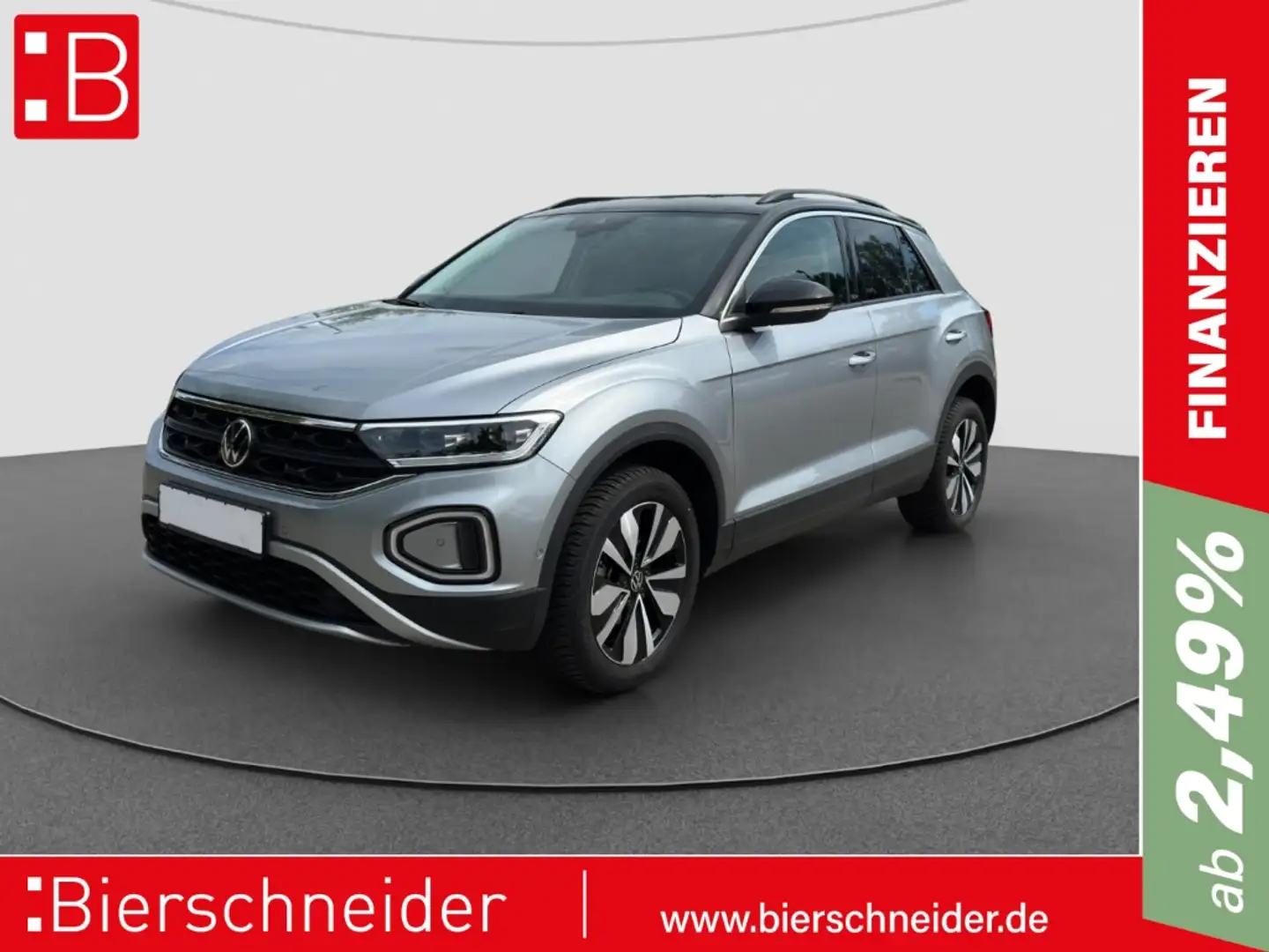 Volkswagen T-Roc 2.0 TDI Move KAMERA ACC LED NAVI Silber - 1