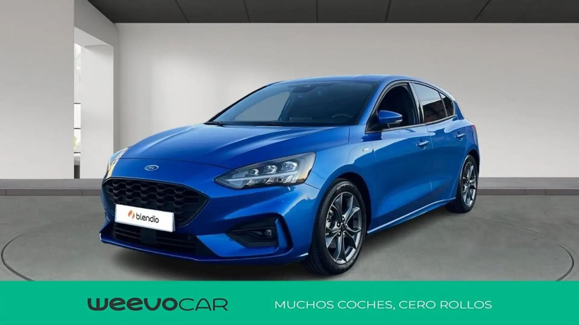 Ford Focus 1.0 Ecoboost ST Line 125 Bleu - 1