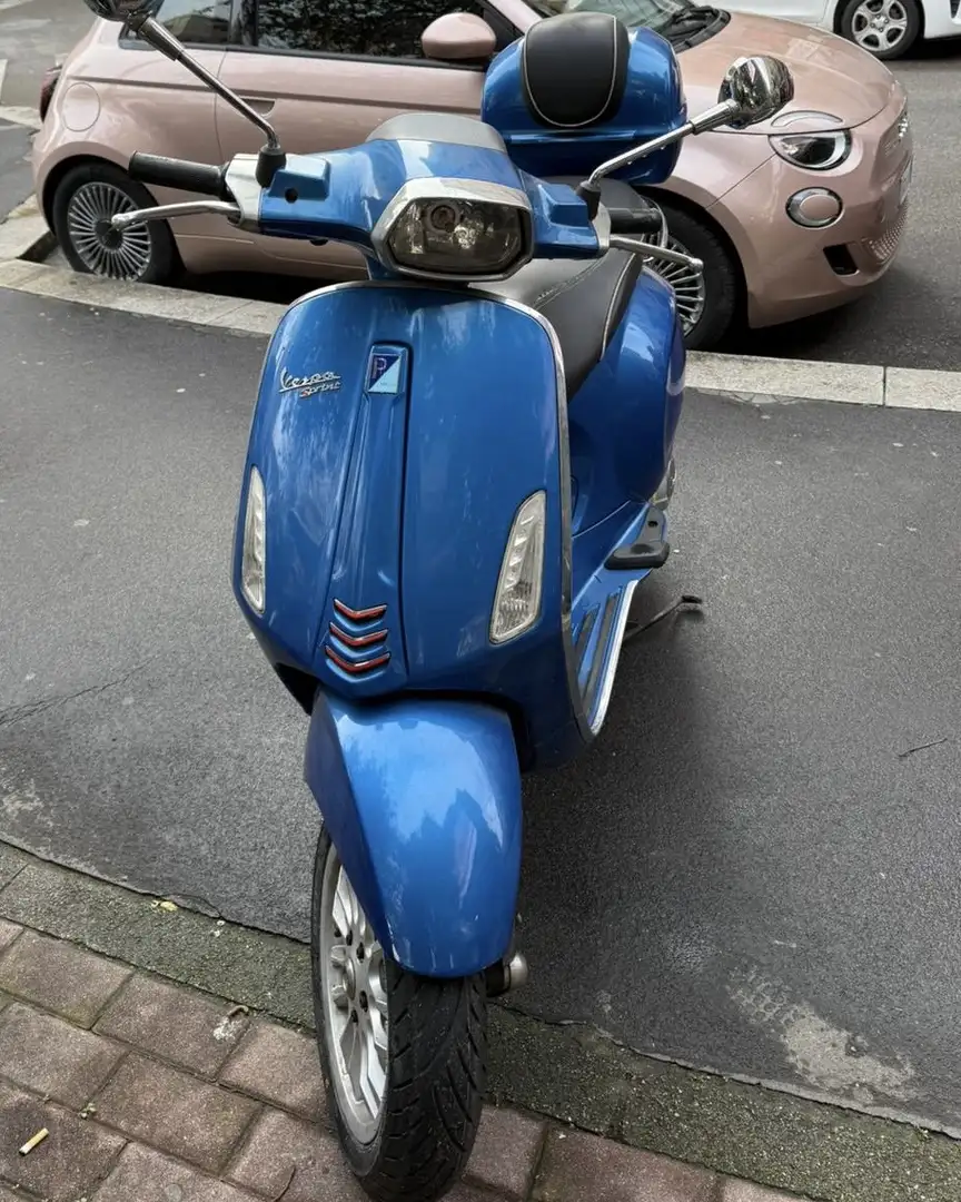Vespa Sprint 125 Azul - 1
