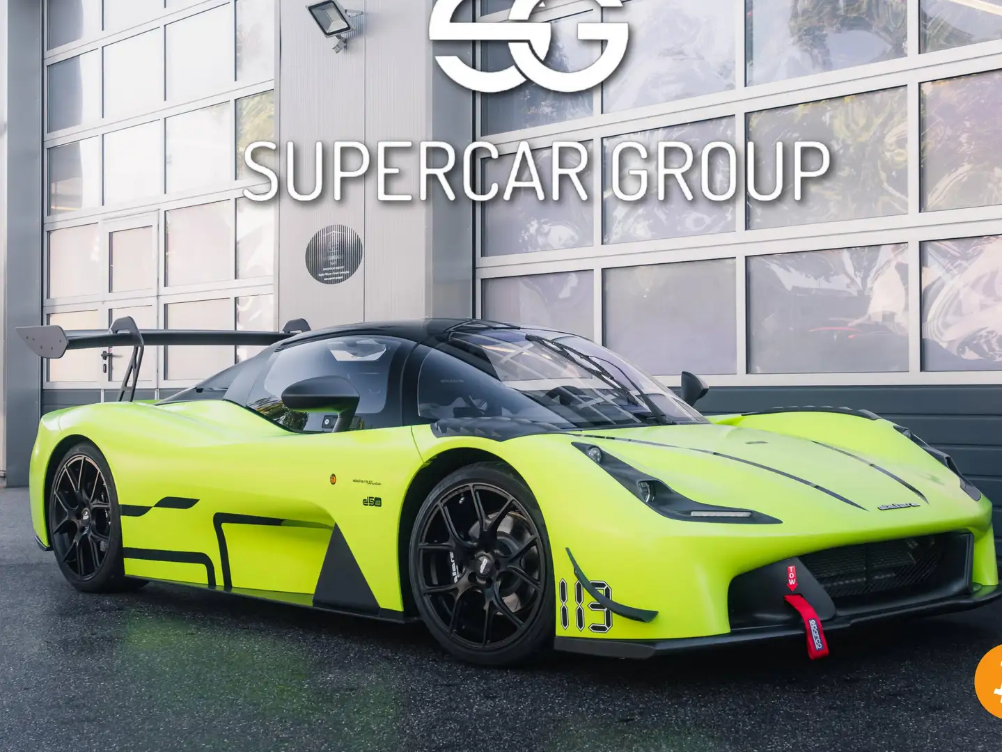 Dallara Stradale D50 Anniversario // Race Exhaust // Race ECU // Gull Wing Doors // T-Frame Grün - 1