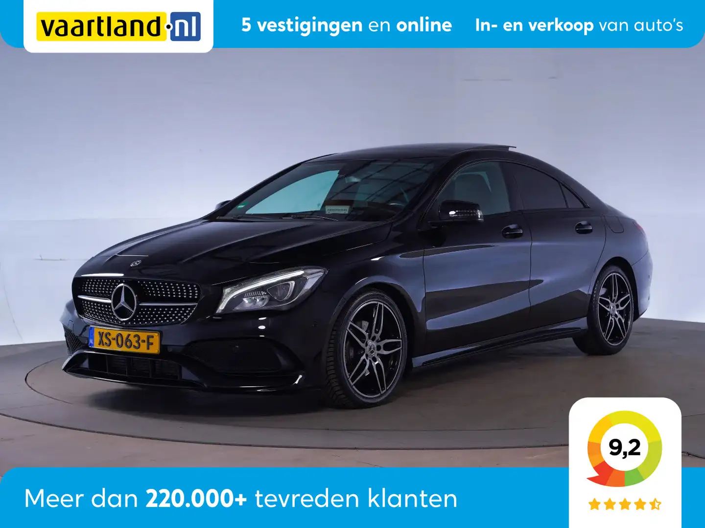 Mercedes-Benz CLA 180 CLA AMG[Pano Stoelverwarming Groot Navi] Zwart - 1
