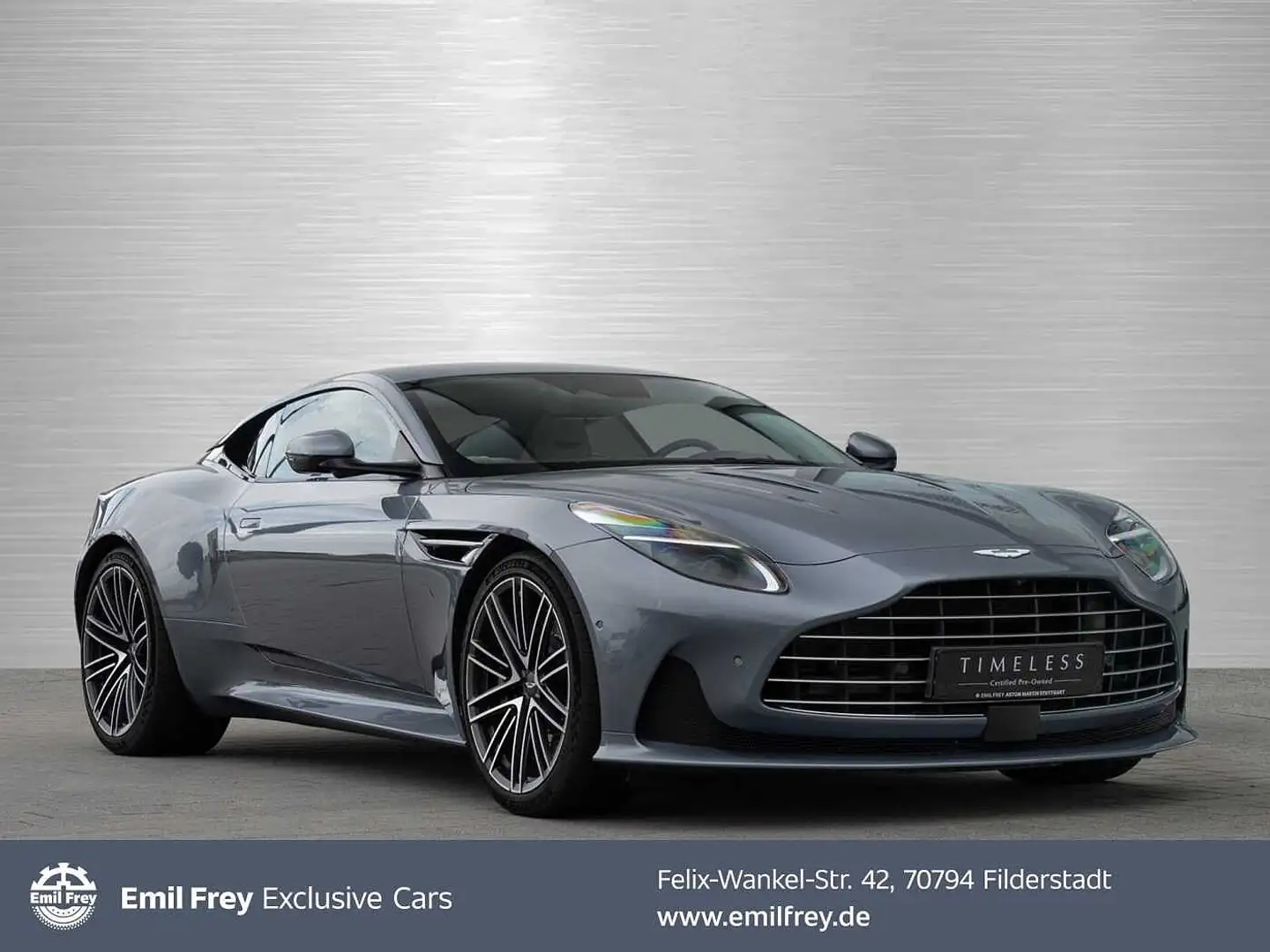 Aston Martin DB12 V8 Coupe Blau - 1