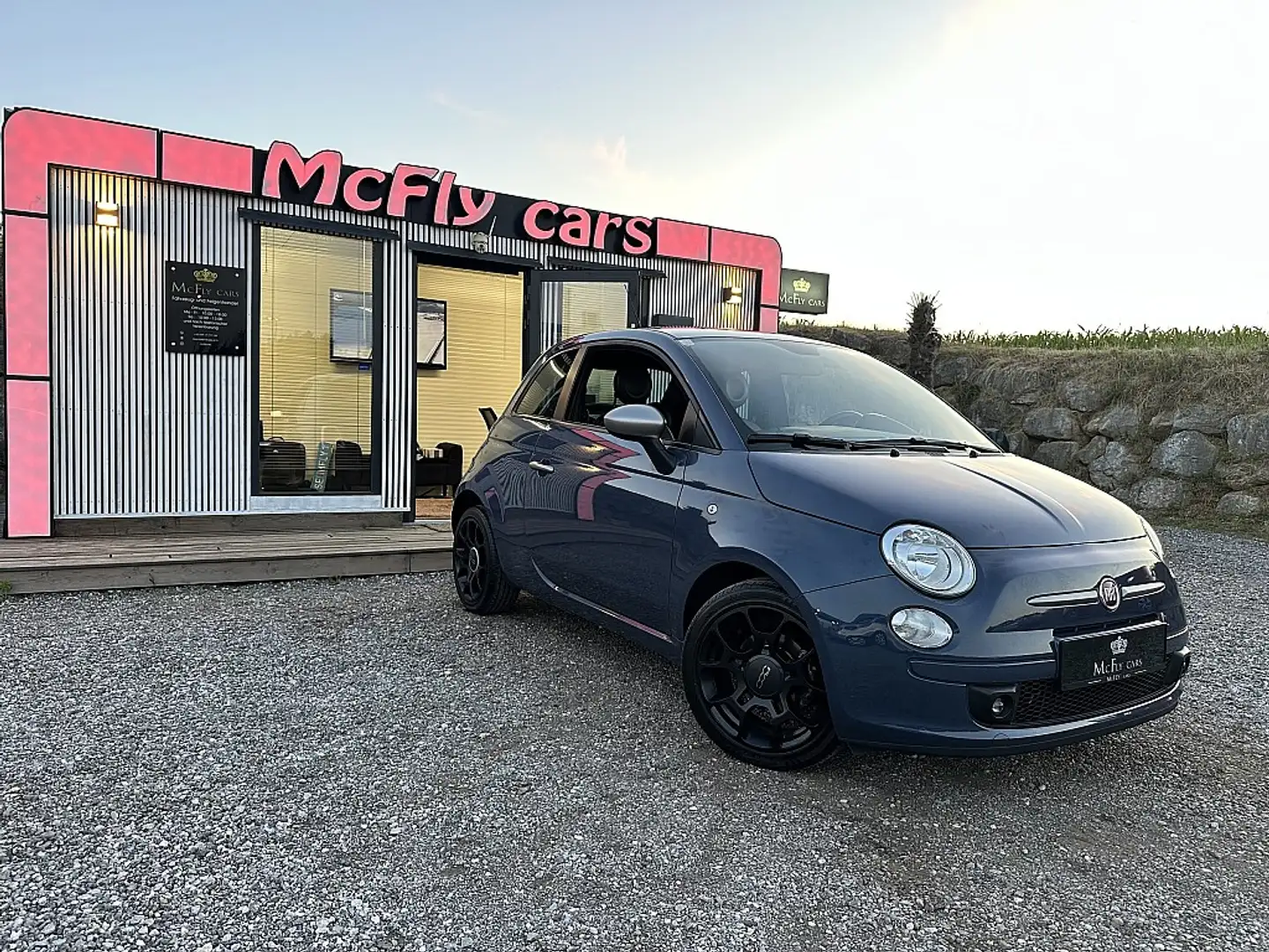 Fiat 500 TwinAir - AUTOMATIK GETRIEBE - PARKSENSOR - KLI... Grau - 1