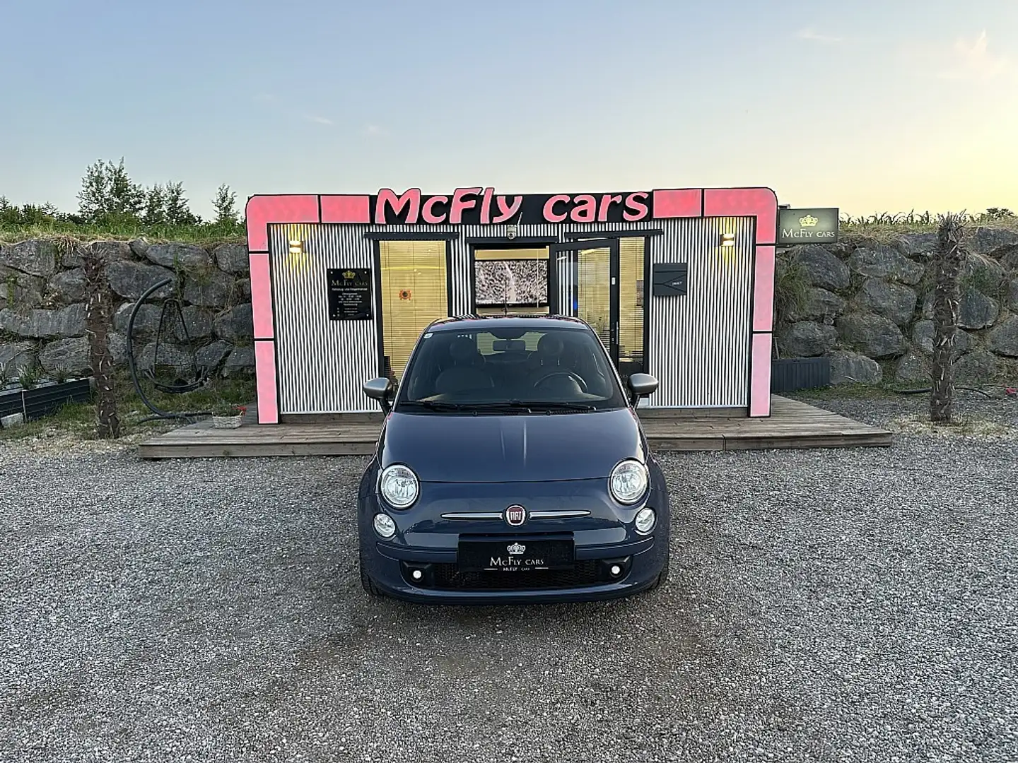 Fiat 500 TwinAir - AUTOMATIK GETRIEBE - PARKSENSOR - KLI... Grau - 2