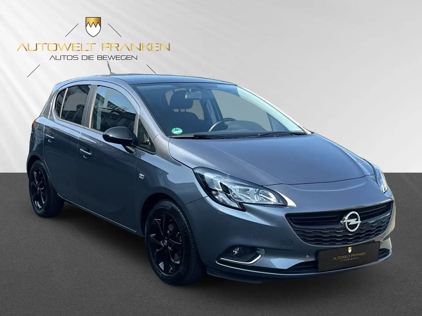 Opel Corsa E Color Edition *NEUWAGENZUSTAND*PDC*TEMPO Grijs - 1