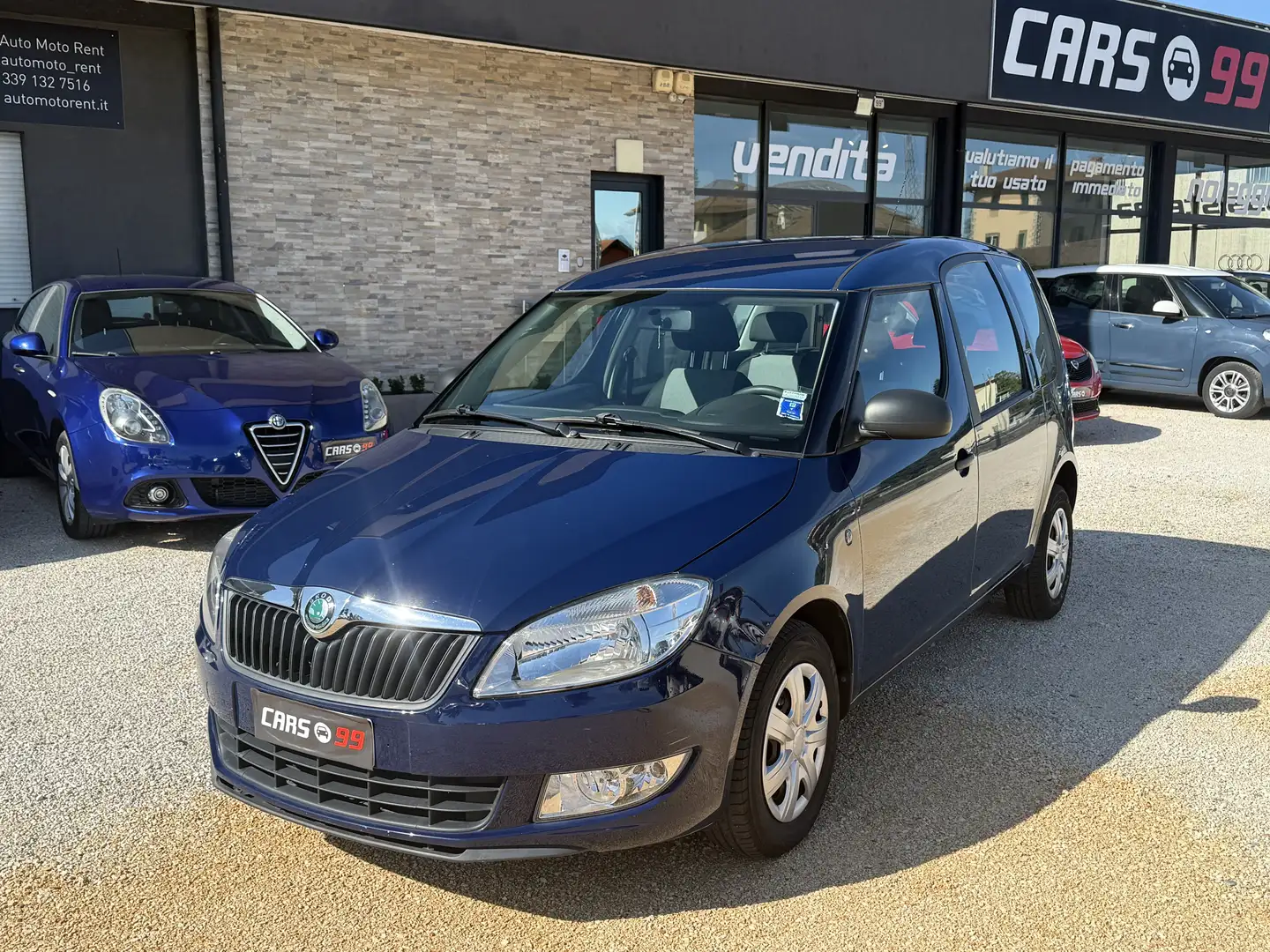 Skoda Roomster 1.2 tsi Comfort 86cv Bleu - 1