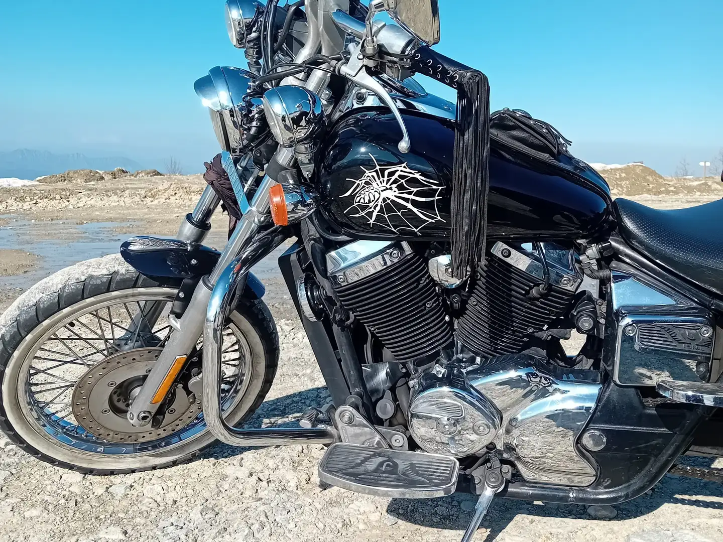 Honda VT 750 Black widow 750 Negru - 1