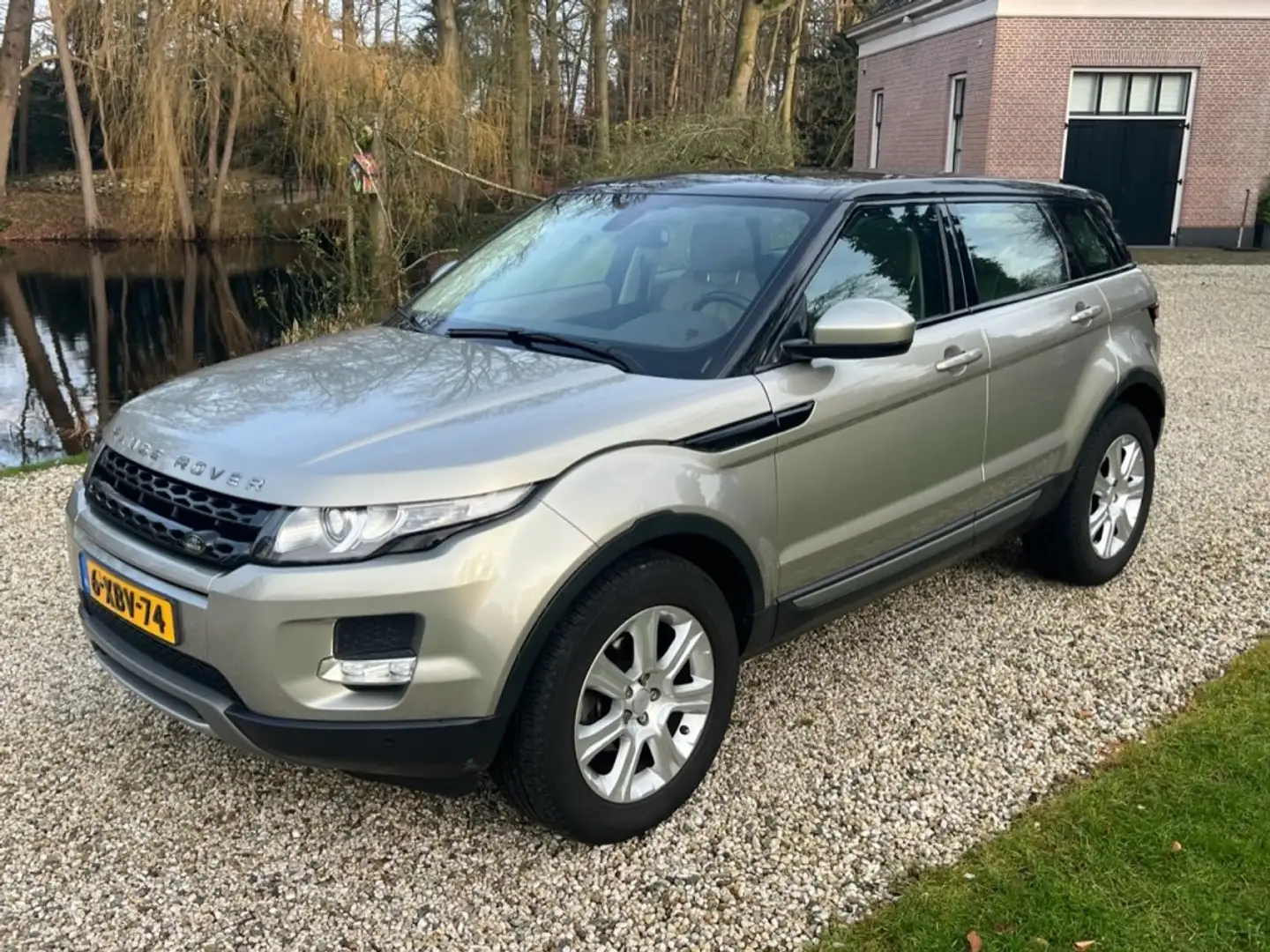 Land Rover Range Rover Evoque 2.2 TD4 150pk 4wd PURE NL-auto 3e eig. 123.00km NA Beige - 2