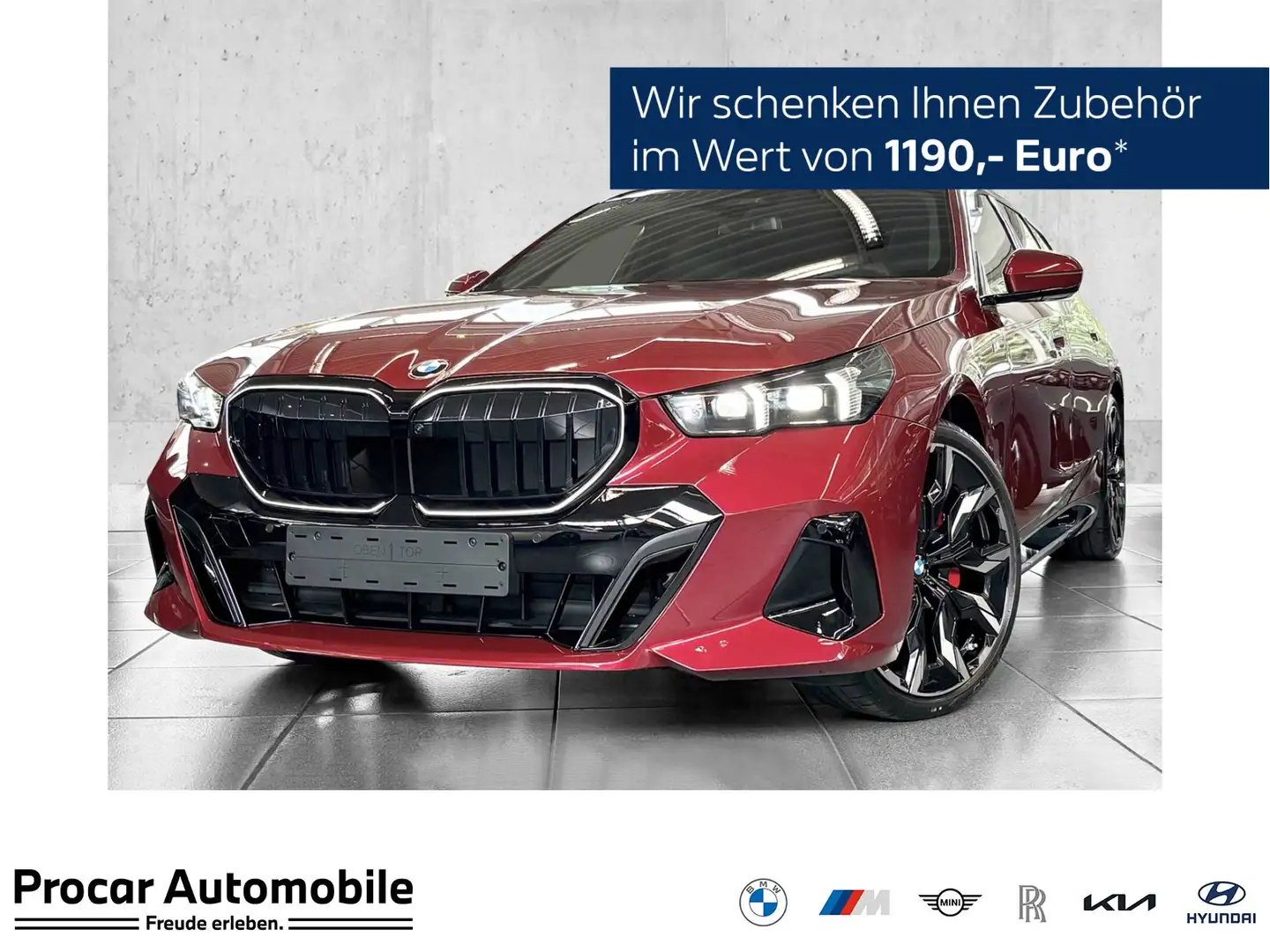 BMW 520 d xDrive Touring M SportPro DA Prof PA+ H/K HuD Pa Rot - 1