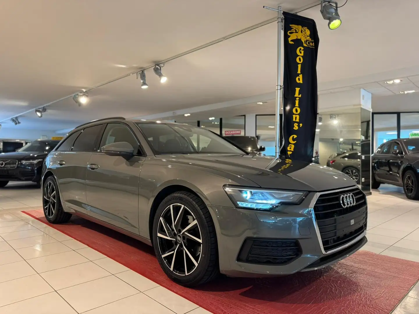 Audi A6 Avant 35 2.0 tdi mhev s-tronic CERCHI/GOMME NUOVI Verde - 1