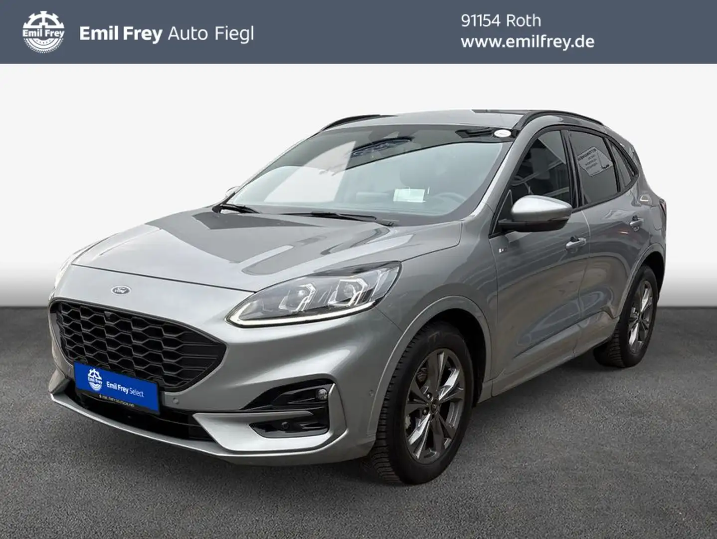 Ford Kuga 2.0 EcoBlue Aut. ST-LINE X Silber - 1