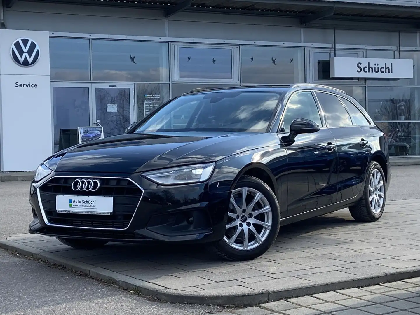 Audi A4 Avant 35 2.0 TFSI S-tronic 17"+NAVI+AHK+LED+S Schwarz - 1