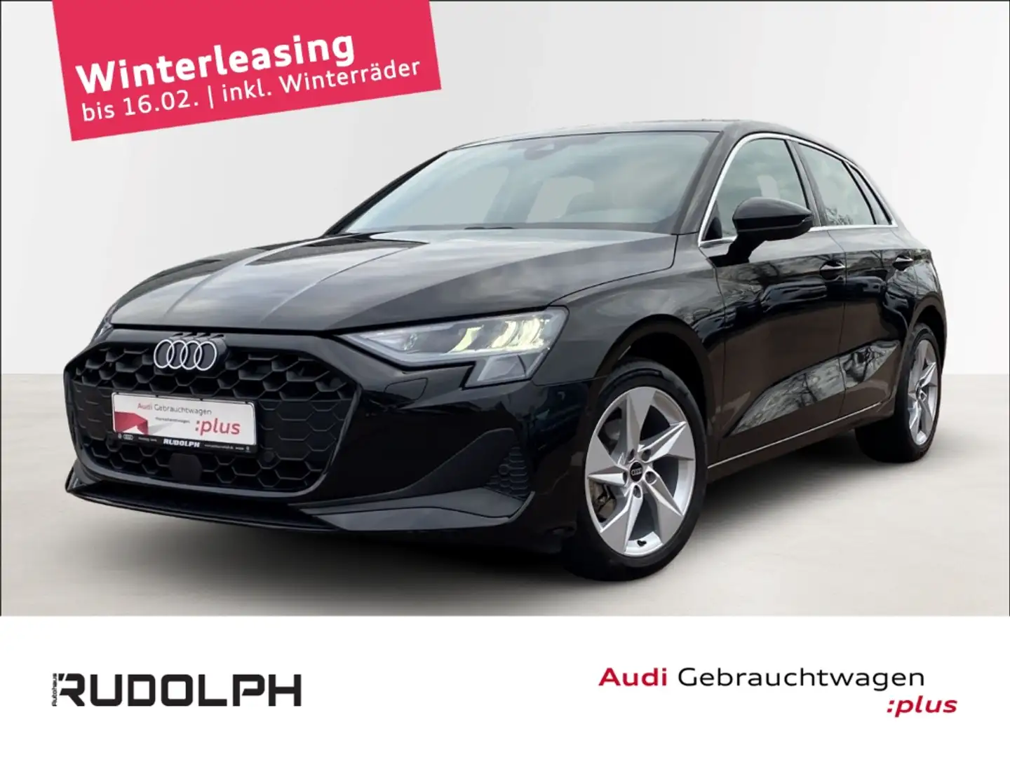 Audi A3 Sportback 30 TFSI S tronic LED NAVI PDCv+h SHZ Schwarz - 1