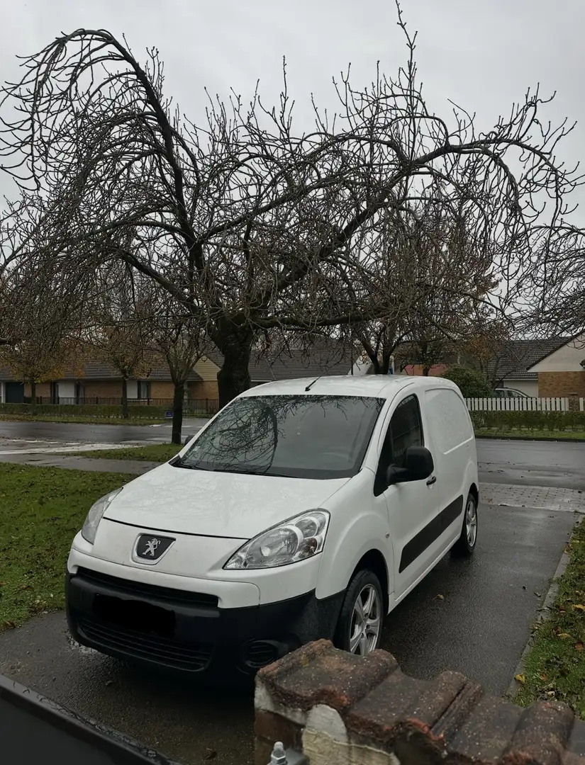 Peugeot Partner 120 L1 1.6 HDI 90 PACK CD CLIM Blanc - 1