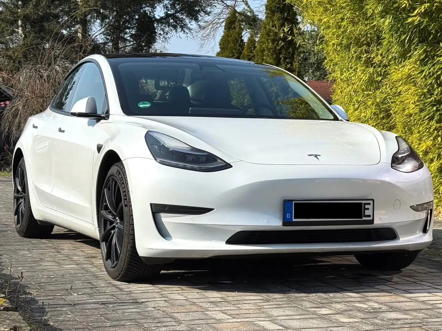 Tesla Model 3 Model 3 Langstreckenbatt. Allradantrieb Dual Motor Weiß - 2