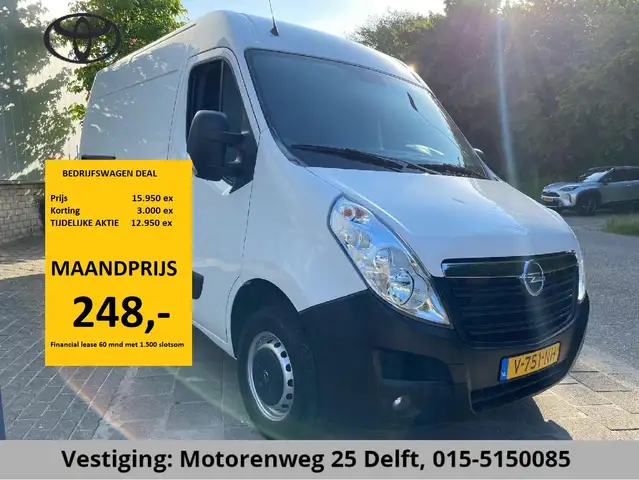 Opel Movano 2.3 CDTI 145PK L2H3 1600 KG LADEN NAVI.AIRCO 1e EI