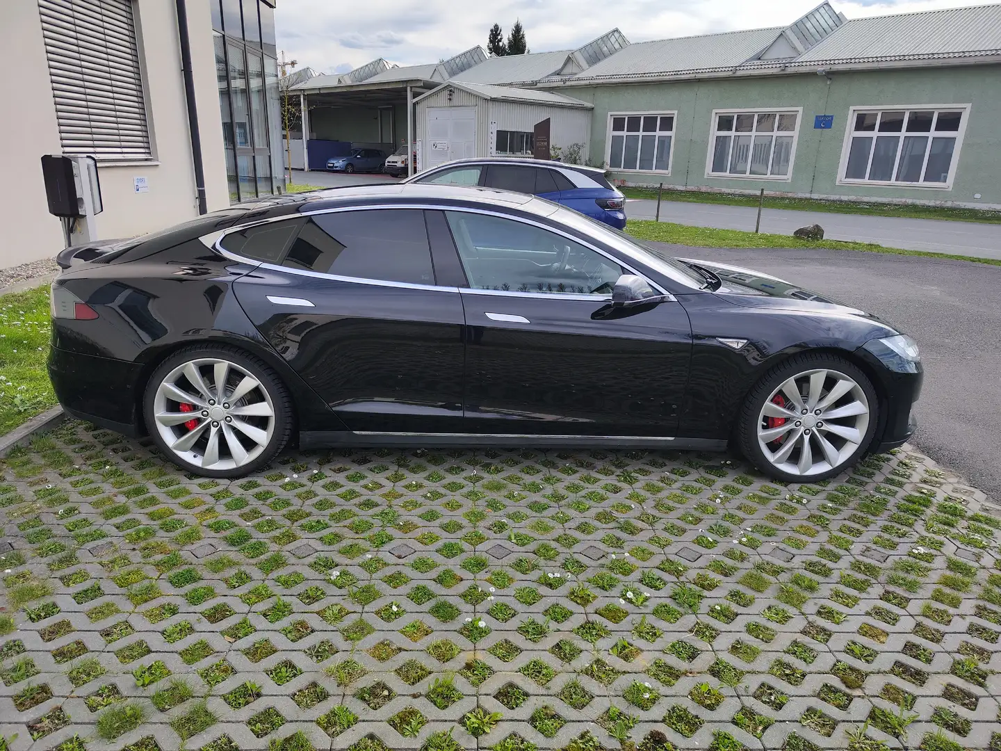 Tesla Model S Model S P85D 85kWh (Batterie Neu) Schwarz - 2