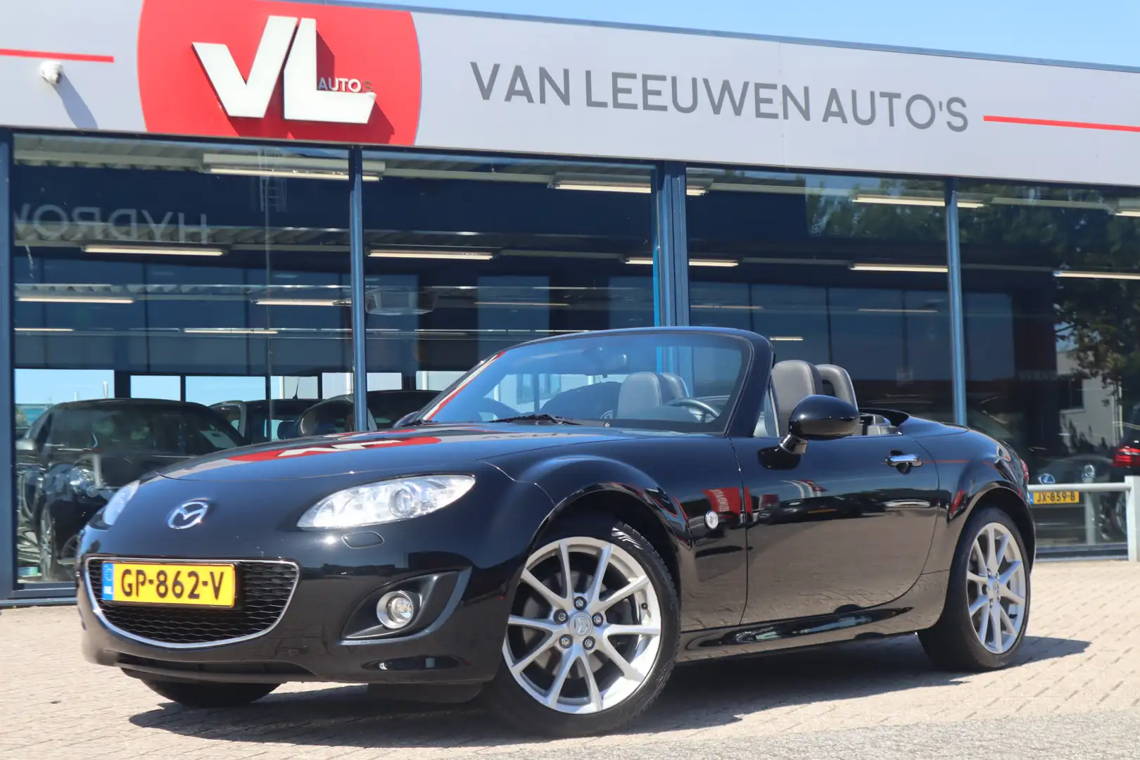 Mazda MX-5 2.0 GT-L | Stoel verwarming | Leer | Hardtop | 160 Zwart - 1