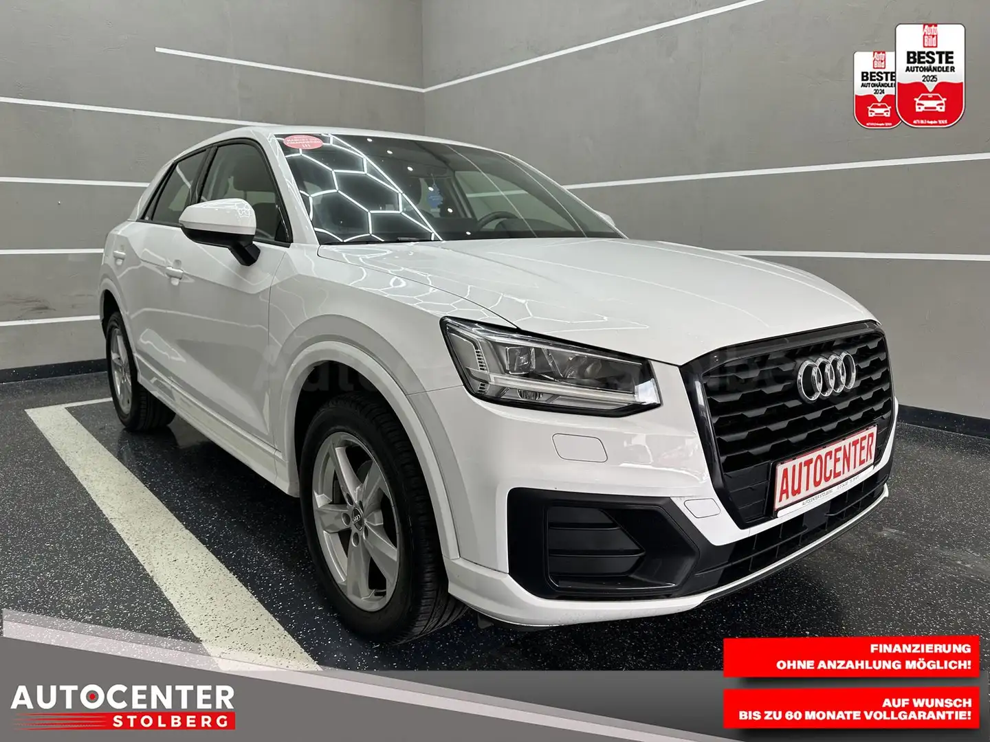 Audi Q2 30 TFSI sport "NAVI-SITZH-MULTI-PDC-ALU" Weiß - 2