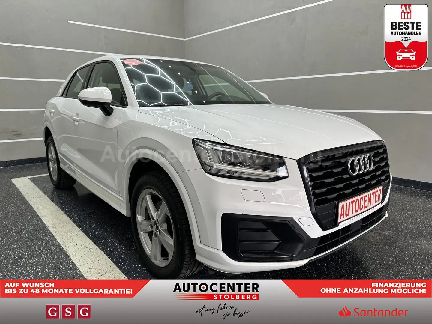 Audi Q2 30 TFSI sport "NAVI-SITZH-MULTI-PDC-ALU" Blanc - 2