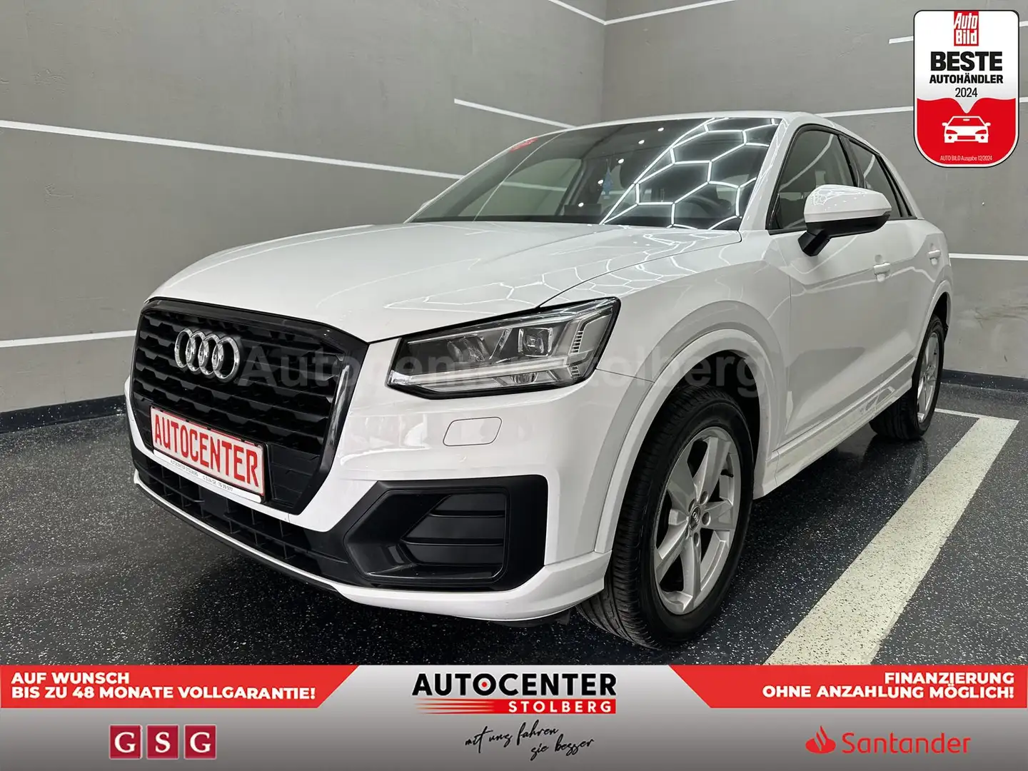 Audi Q2 30 TFSI sport "NAVI-SITZH-MULTI-PDC-ALU" Blanc - 1