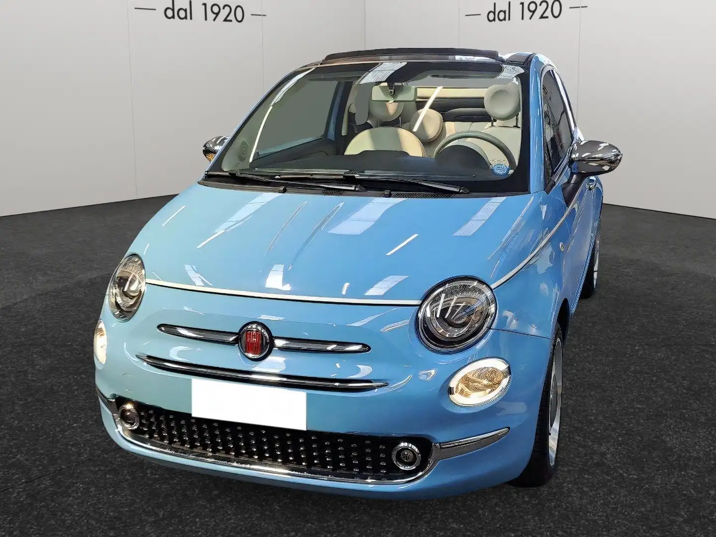 Fiat 500C III 2015 - 1.2 Spiaggina 58 69cv Blu/Azzurro - 1