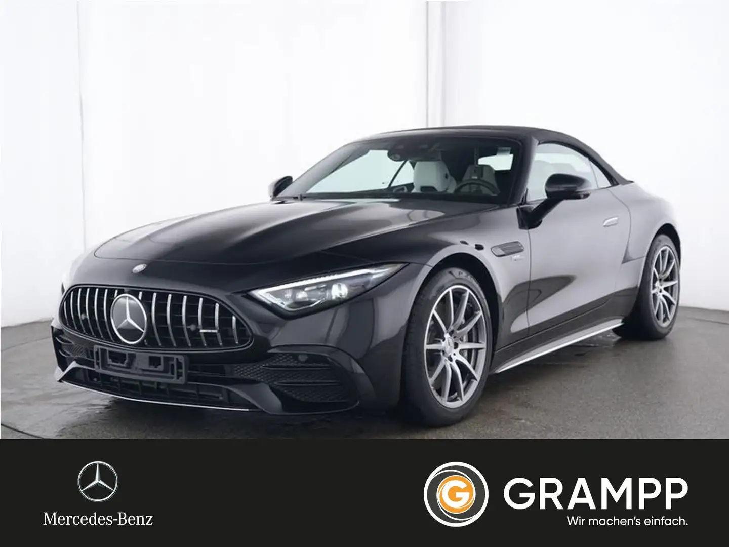 Mercedes-Benz SL 43 AMG Mercedes-AMG SL 43 Premium-Plus/HUD/Fahrassi/HAL Schwarz - 1
