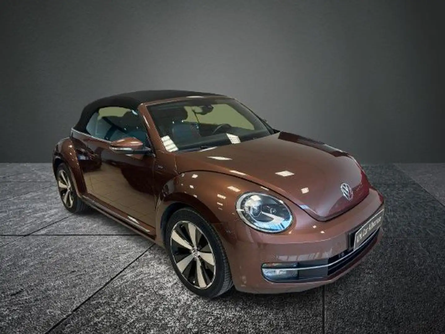 Volkswagen Maggiolino Cabrio 1.2 TSI Allstar BlueMot.Technology +Xenon Marrone - 1