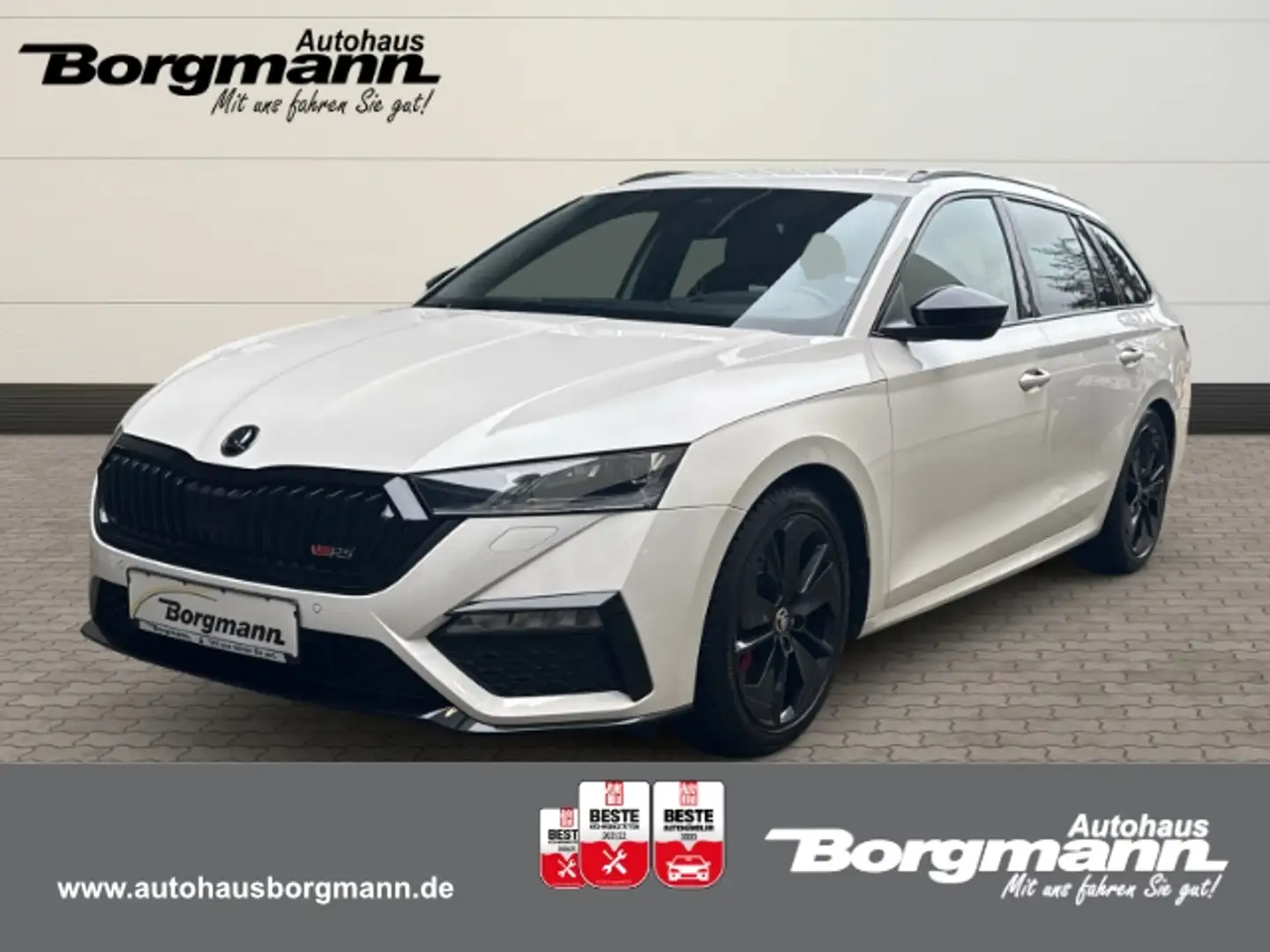 Skoda Octavia Combi RS First Edition HUD AD Navi Digitales Cockp Weiß - 1