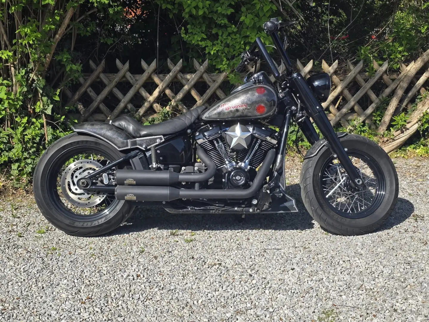 Harley-Davidson Heritage Negru - 1