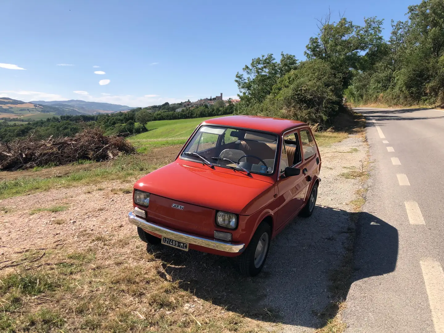 Fiat 126 A 1974 Arancione - 1
