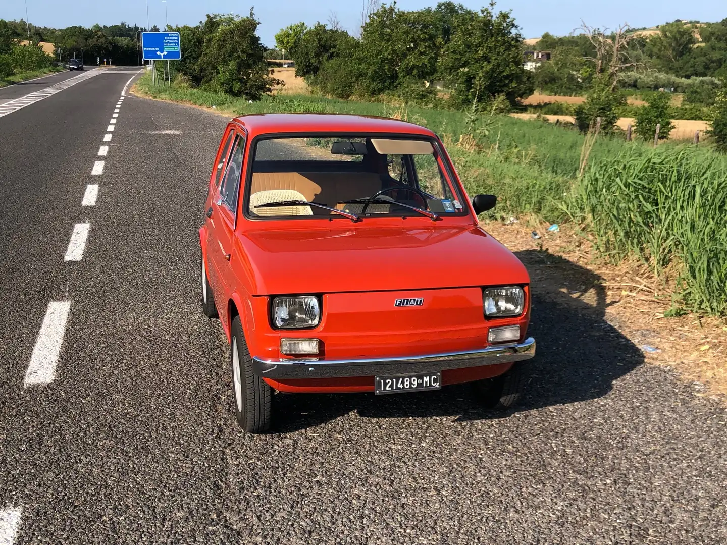 Fiat 126 A 1974 Arancione - 2